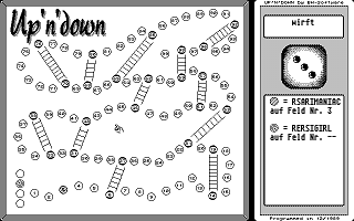 Up'n'Down atari screenshot